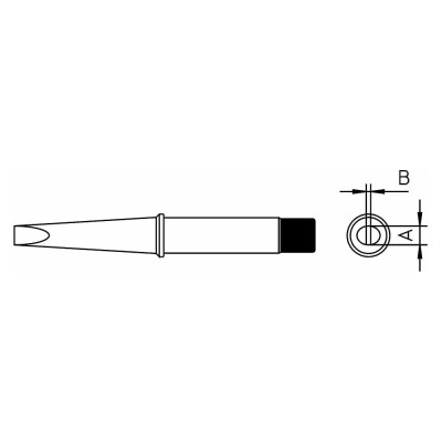 Паяльное жало WELLER CT6 C8 4CT6C8-1