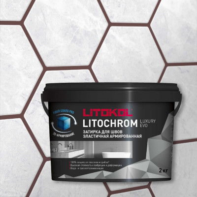 LITOKOL LITOCHROM LUXURY EVO LLE 340 Красное дерево (2kg bucket) 500550002