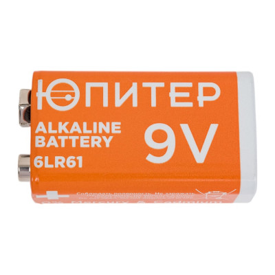 ЮПИТЕР Батарейка 6LR61 9 V алкалиновая JP2105