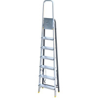 Комбинированная усиленная стремянка Алюмет 7 ступеней Серия АМS7807