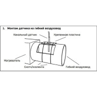 Канальный датчик температуры Diaflex TJ-K 330 УФ-00000778