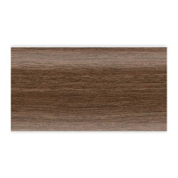 Напольный плинтус с центральной планкой IDEAL Классик 70 мм, 2.2 м, 291 орех К-П70п 291 ОРХ