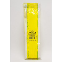 Самозатухающие стяжки SapiSelco белого цвета, 3.5x200 мм, полиамид 6.6, 100 шт. SEL.EC2.211