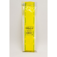 Самозатухающие стяжки SapiSelco белого цвета, 3.5x200 мм, полиамид 6.6, 100 шт. SEL.EC2.211