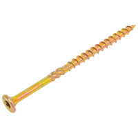 Саморез по дереву HIMTEX Проф. желтый, потайной, Torx 25, 3,5х60 мм, 500 шт. 03560Fh