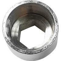 Гайка удлинительная Профитт НР/ВР 1/2" х 15 мм, никелированная 1648604