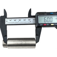 Гайка удлинительная Профитт НР/ВР 1/2" х 60 мм, никелированная 1648642