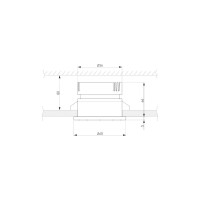 Встраиваемый светильник Elektrostandard - 25026 LED 7W 4200K WH белый a056780