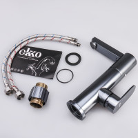 Смеситель для раковины Ekko темно-серый E1083-21