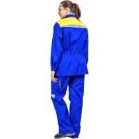 Костюм Эксперт Спецодежда Алатау, васильковый/желтый, р. 52-54, рост 170-176 6446000057752