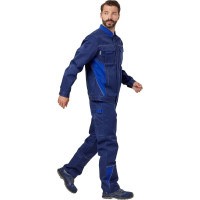 Костюм Эксперт Спецодежда Страйк 1, темно-синий/василек, р. 60-62, рост 182-188 6446000049399