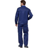 Костюм Эксперт Спецодежда Страйк 1, темно-синий/василек, р. 60-62, рост 182-188 6446000049399