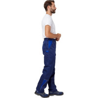 Костюм Эксперт Спецодежда Страйк 1, темно-синий/василек, р. 60-62, рост 182-188 6446000049399