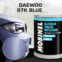 Базовая эмаль MOBIHEL металлик, DAEWOO 97K blue, 1 л 47085702