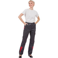 Женский костюм Эксперт Спецодежда Страйк, серый/красный, р. 44-46, рост 170-176 6446000049610