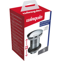 Выпуск Wirquin Клик-Клак L75 мм без перелива, латунь 30723104
