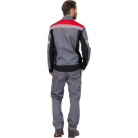 Костюм Эксперт Спецодежда Памир 1, серый/черный/красный, р. 44-46, рост 170-176 6446000053556
