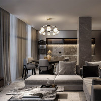 Подвесной светильник MAYTONI Carcass 8хG9x40 W MOD312PL-08GCH