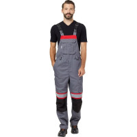 Костюм Эксперт Спецодежда Памир 2, серый/черный/красный, р. 68-70, рост 194-200 6446000031400