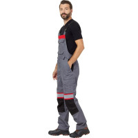Костюм Эксперт Спецодежда Памир 2, серый/черный/красный, р. 68-70, рост 194-200 6446000031400