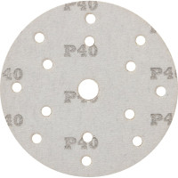 Шлифовальный круг на липучке 150 мм, Р40, 10 шт Totflex 4631163838924