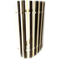 Прямой настенный абажур Бацькина баня Zebra thin rail 35x21.5x12 см 30772