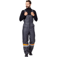 Костюм Эксперт Спецодежда Комфорт, темно-серый/оранжевый, р. 68-70, рост 182-188 6446000061186