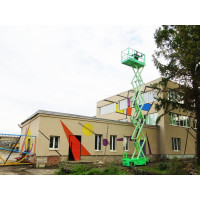 Ножничный аккумуляторный подъемник Завод подъемников ЭКО12 00-000007