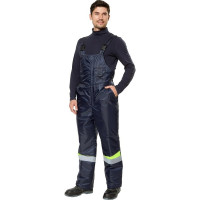 Костюм Эксперт Спецодежда Комфорт, темно-синий/неоновый, р. 48-50, рост 194-200 6446000061209