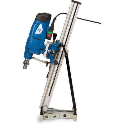 Установка для алмазного бурения KEOS KS-200 Jset (двигатель + стойка с наклоном на роликах) KS-200JSET