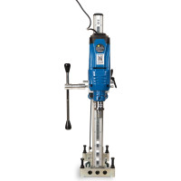 Установка для алмазного бурения KEOS KS-200 Jset (двигатель + стойка с наклоном на роликах) KS-200JSET