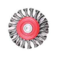 Дисковая щетка U125 125 мм, М14, жгутовая проволока SIT 0506