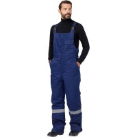 Зимний костюм Эксперт Спецодежда Страйк, темно-синий/василек, р. 60-62, рост 194-200 6446000063302