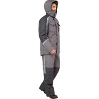 Костюм Эксперт Спецодежда Филигир, серый/темно-серый, зимний, р. 52-54, рост 182-188 6446000031660