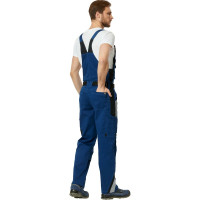 Полукомбинезон Эксперт Спецодежда Азур синий/черный, р. 60-62, рост 182-188 6446000067508