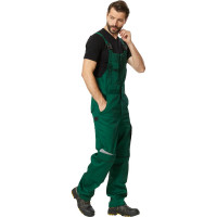 Полукомбинезон Эксперт Спецодежда Алатау зеленый/черный, р. 56-58, рост 182-188 6446000057677