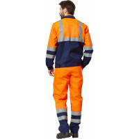 Костюм Эксперт Спецодежда Спектр Сигнал оранжевый/темно-синий, р. 44-46, рост 182-188 6446000059695