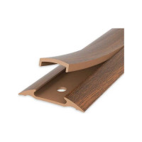 Порог с монтажным каналом IDEAL 42 мм, 0.9 м, 292 орех миланский, 1 шт. ПМК42-0,9 292 ОРХ МИЛ