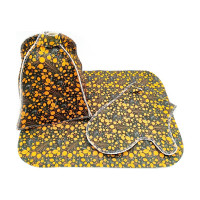 Набор для бани из 3-х предметов Бацькина Баня печать Узор ягода 10431