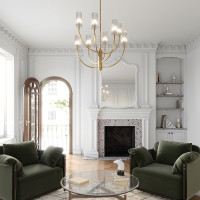 Подвесной светильник MAYTONI Arco 8хG9x40 W MOD223PL-08BS