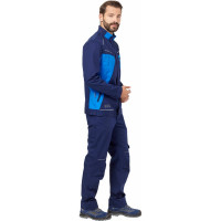 Куртка Эксперт Спецодежда Шелби Shelby темно-синий/циан, р.60-62, рост 182-188 6446000026499