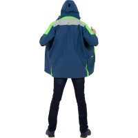 Куртка-ветровка Эксперт Спецодежда Тизер темно-синий/светло-серый/неоновый, р.52-54, рост 182-188 6446000064279