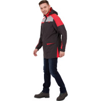 Куртка-ветровка Эксперт Спецодежда Тизер темно-серый/светло-серый/мандарин, р.48-50, рост 182-188 6446000064187