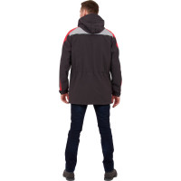 Куртка-ветровка Эксперт Спецодежда Тизер темно-серый/светло-серый/мандарин, р.48-50, рост 182-188 6446000064187