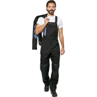 Полукомбинезон Эксперт Спецодежда Шелби Shelby черный, р. 44-46, рост 182-188 6446000063999