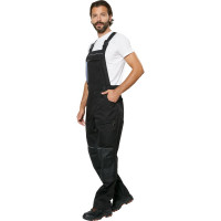 Полукомбинезон Эксперт Спецодежда Шелби Shelby черный, р. 44-46, рост 182-188 6446000063999