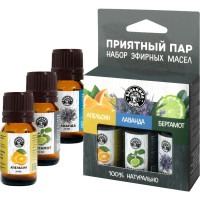 Набор эфирных масел Бацькина баня Приятный пар 16103
