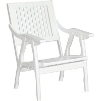 Кресло Мебелик Массив решетка, каркас снег 7763