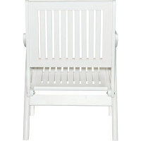 Кресло Мебелик Массив решетка, каркас снег 7763