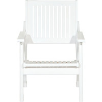 Кресло Мебелик Массив решетка, каркас снег 7763